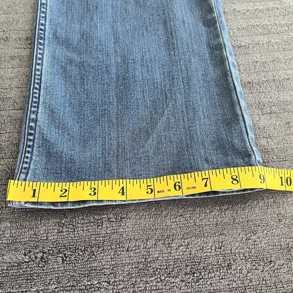 Duluth Women’s Blue Strait Leg‎ Jeans Denim Size 16 X 31 - Picture 7 of 8